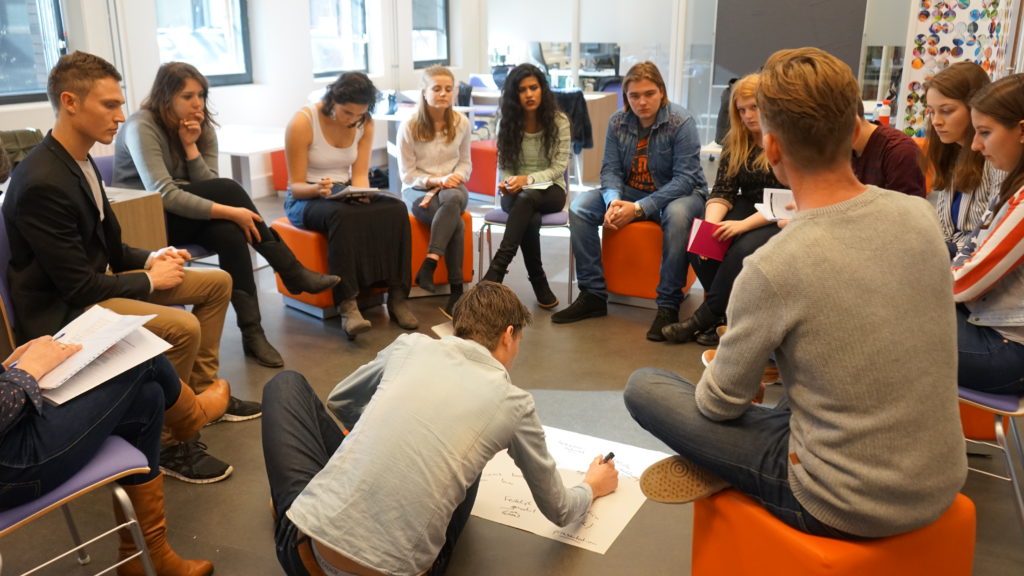Students teaming up with companies in Amsterdam